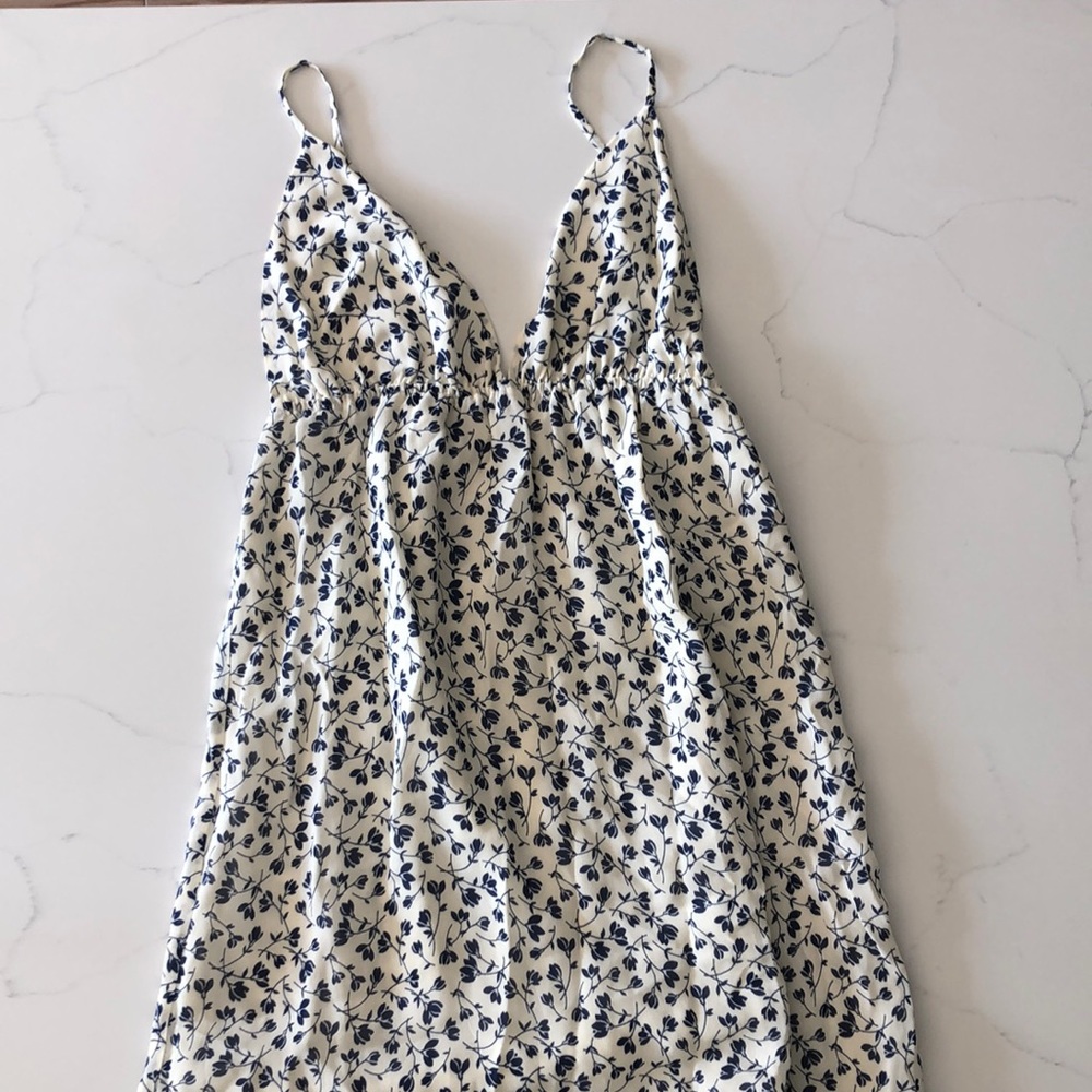 Reformation Floral Print Midi Dress